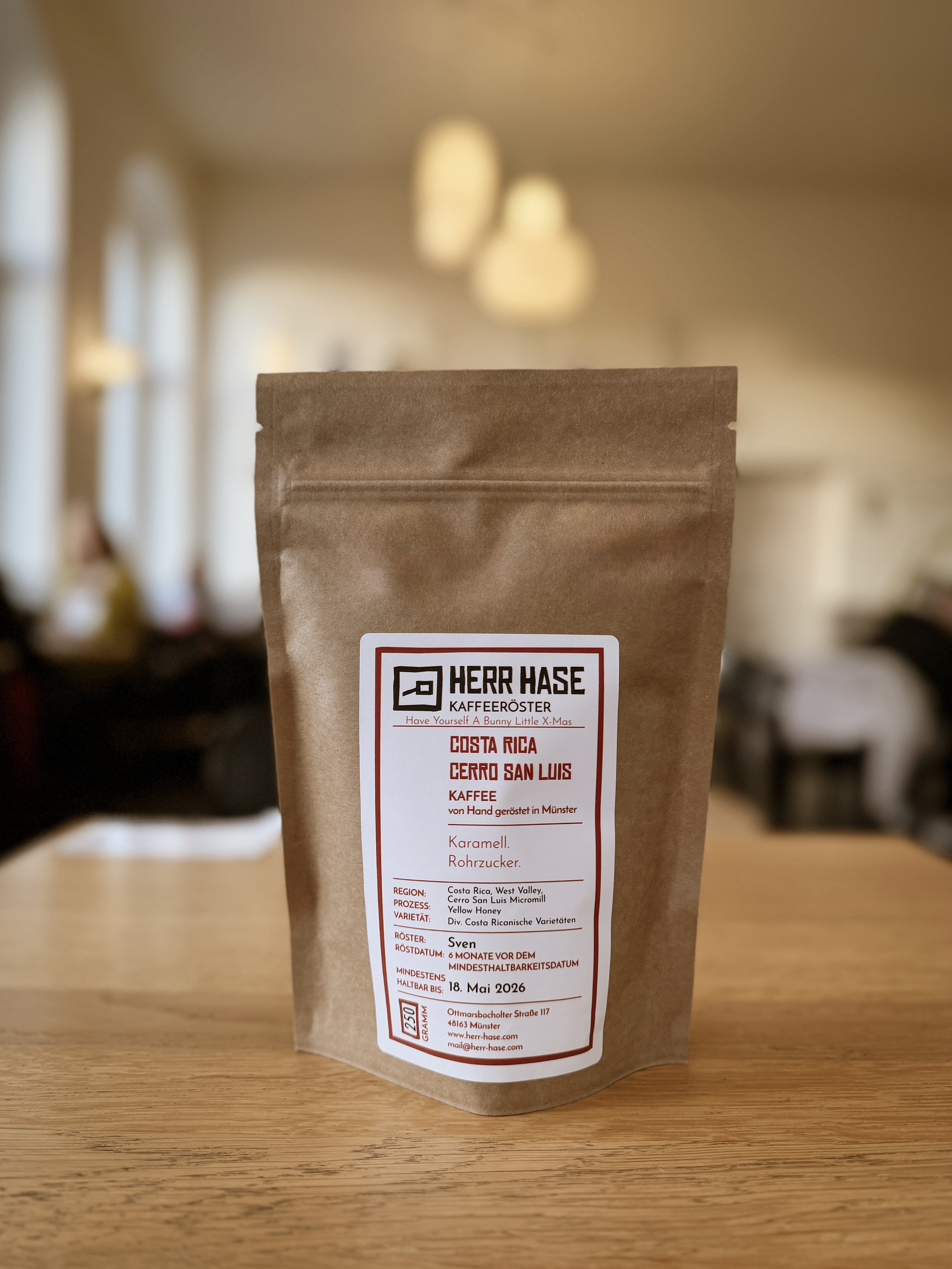 XMAS Kaffee Costa Rica San Luis Micromill